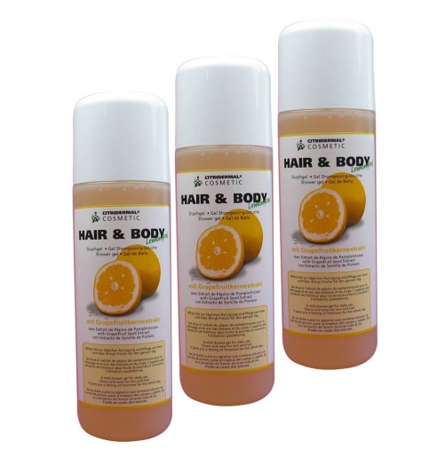 Lot de 3 Hair and Body Lemongrass