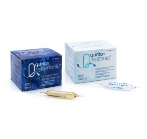 SET EAU DE MER Quinton Ampoules Hyper + Iso