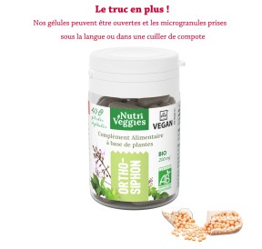 Orthosiphon Bio végan.Phytothérapie