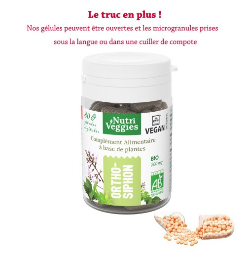 Orthosiphon Bio végan.Phytothérapie