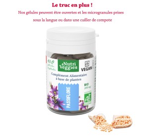 Passiflore Bio végan. Phytothérapie