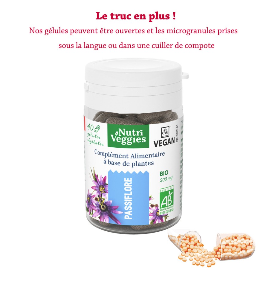 Passiflore Bio 40 gélules