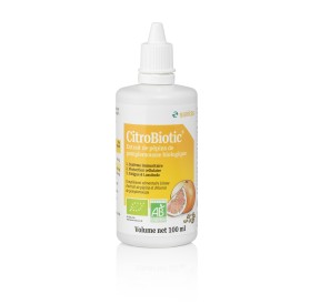 CitroBiotic® BIO (extrait de pépin de pamplemousse) vitamine C : immunité/réduire la fatigue/métabolisme énergétique normale