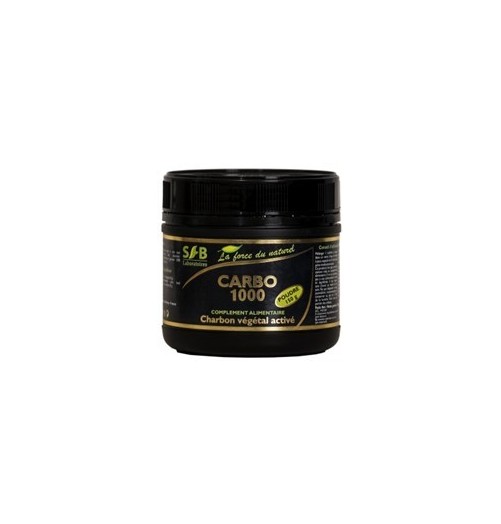 Carbo 1000 Charbon végétal activé 150g